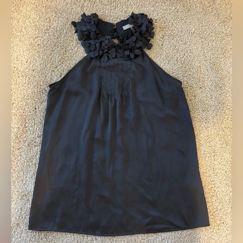 Blouse with heart cutouts